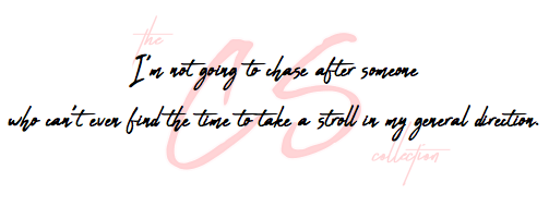 I'm Finished Running After You