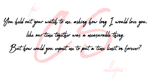 there’s no time limit on&nbsp;forever