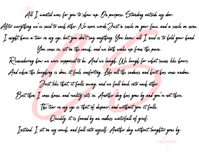 Wishing You Would Show Up