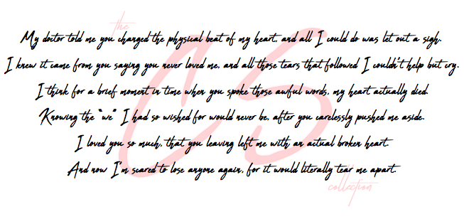 An Actual Broken Heart