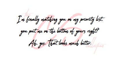 Getting My Priorities Straight